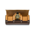 Coffret de voyage 3 montres en similicuir élégant