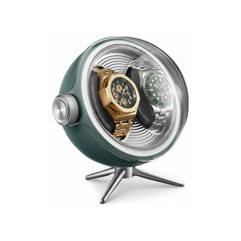 Remontoir de Montres Automatiques Sphérique pour 2 Montres